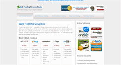 Desktop Screenshot of besthostingcoupon.com